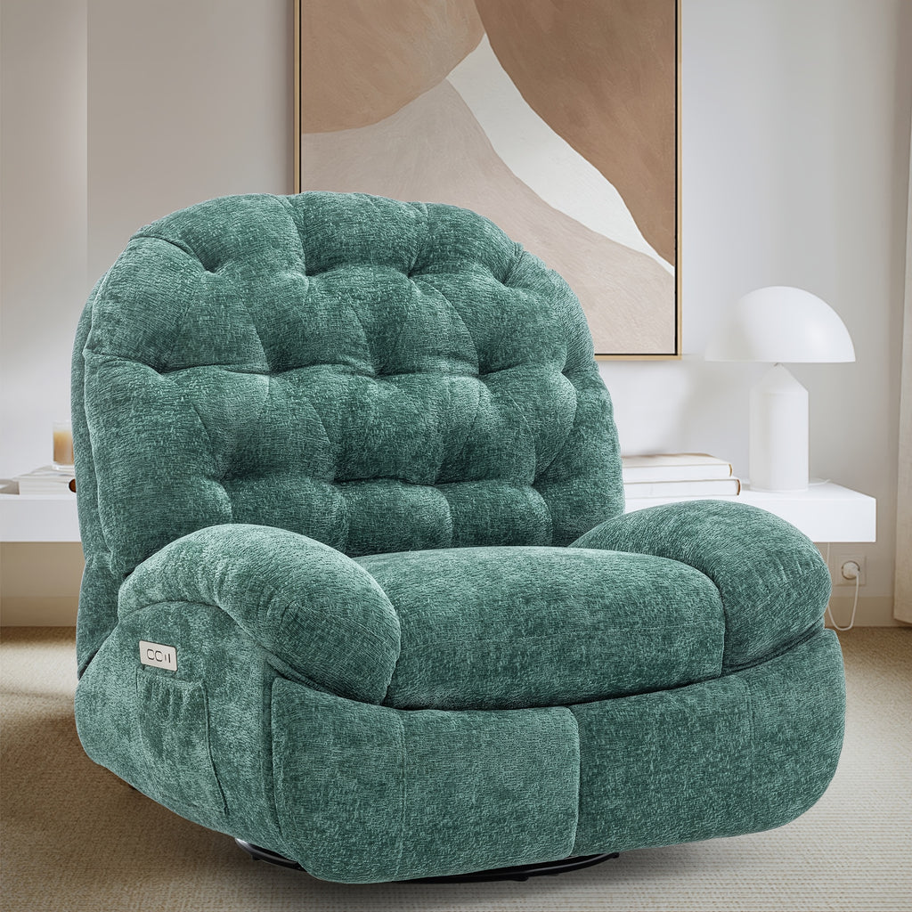 personal care armchair large 360 swivel rocking chair   - Temu