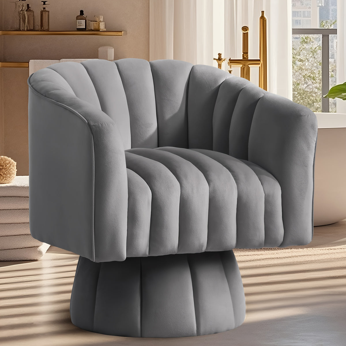 360 degree swivel sofa chair small chaise lounge   century - Temu
