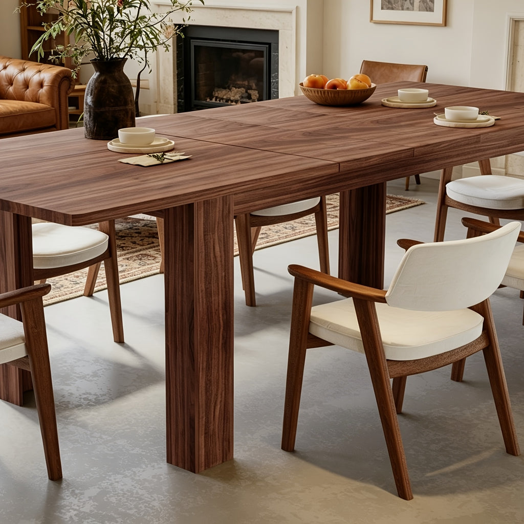modern extendable dining   inches extendable 86 - Temu