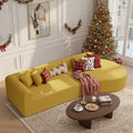 116 curved sofa throw pillows 4 seater luxury chenille - Temu