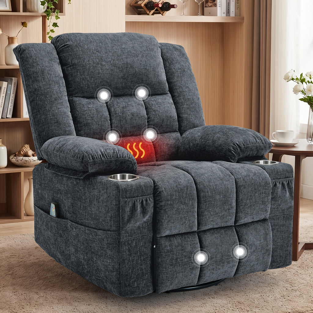 360 swivel rocking chair   heating functions - Temu