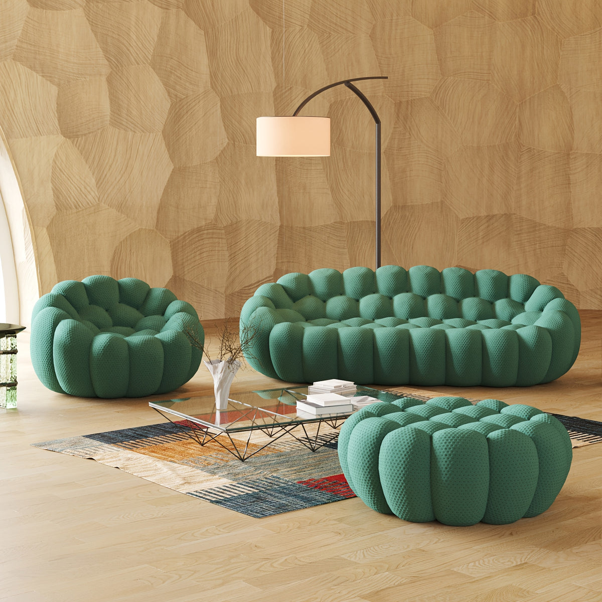 oversized   3d textile material upholstered bean - Temu