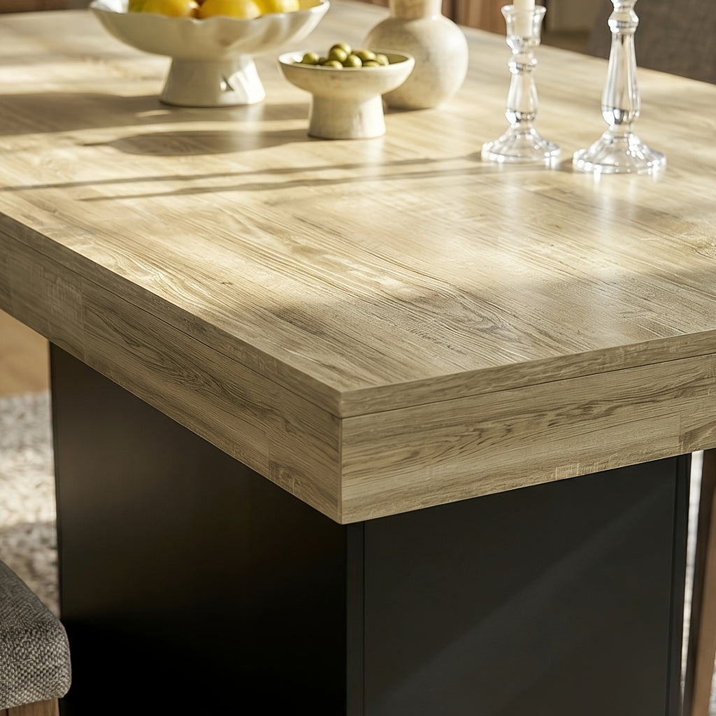 extendable   table 6 8 people 79 adjustable dining - Temu