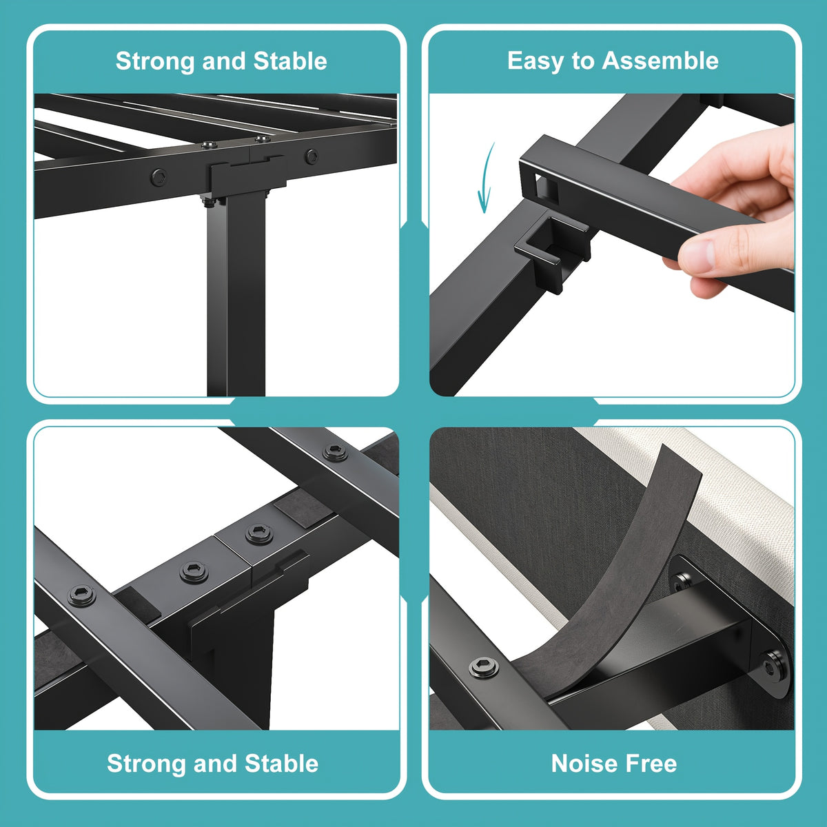 bed frame charging station led lights full bed frame 2 tier - Temu