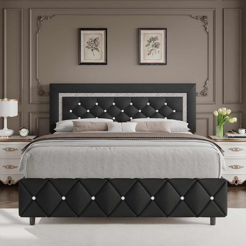twin full queen king platform bed frame - Temu