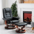 faux leather 360 swivel recliner chair   adjustable pu - Temu