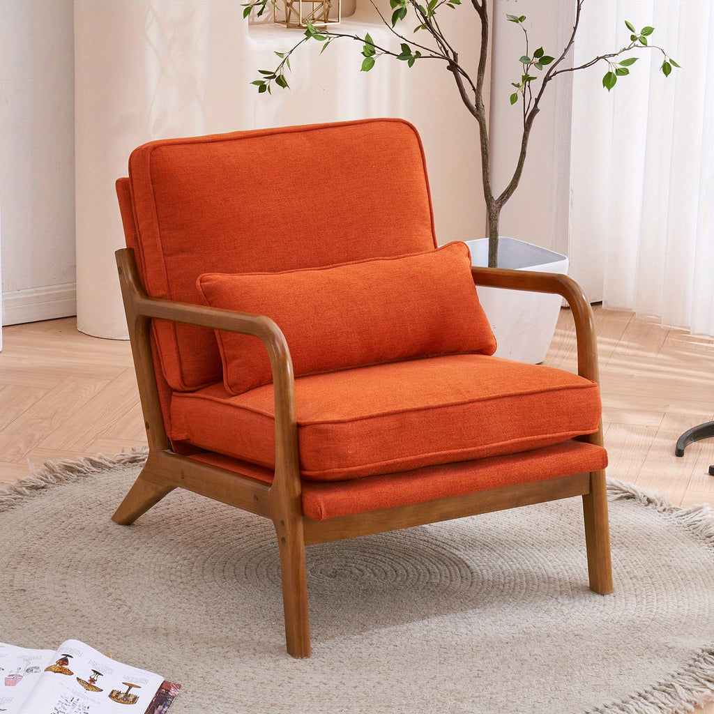 comfy accent chair   century modern lounge armchair - Temu
