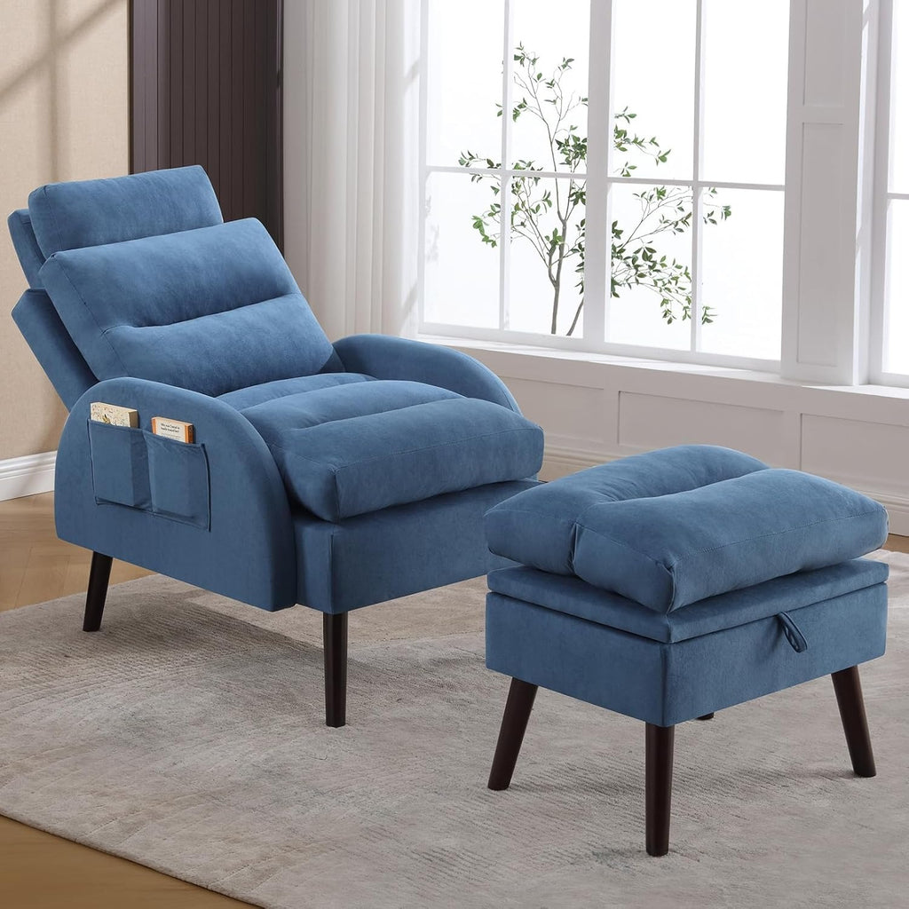 accent chair   comfy reading chair   set modern - Temu