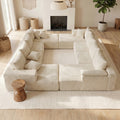 extra large modern wraparound sectional sofa suitable family - Temu
