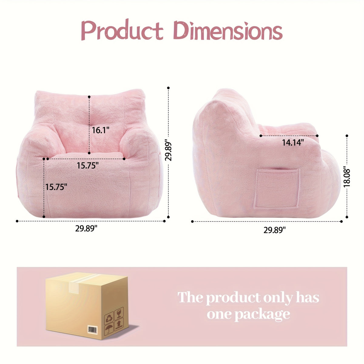 lounge chair comfortable chair sponge filled bean bag sofa - Temu