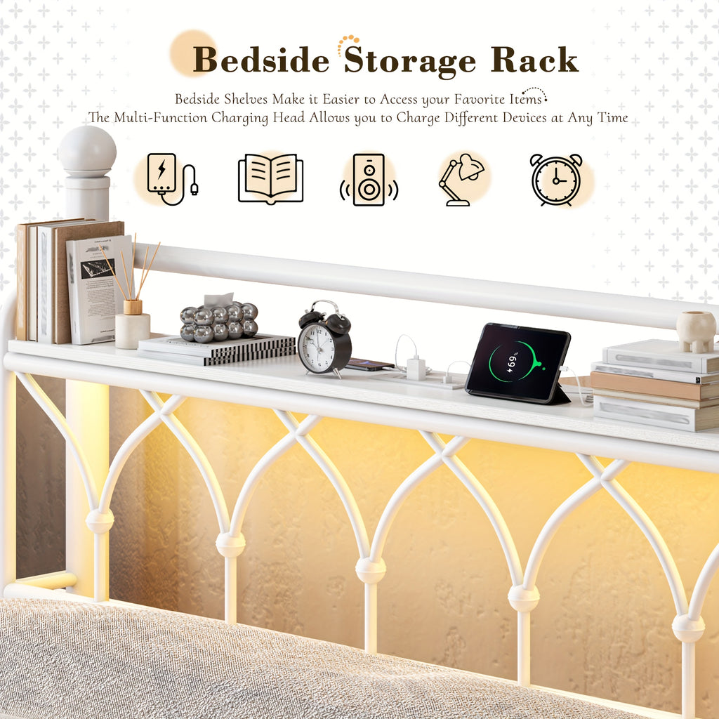 twin bed frame headboard metal twin size bed frame - Temu