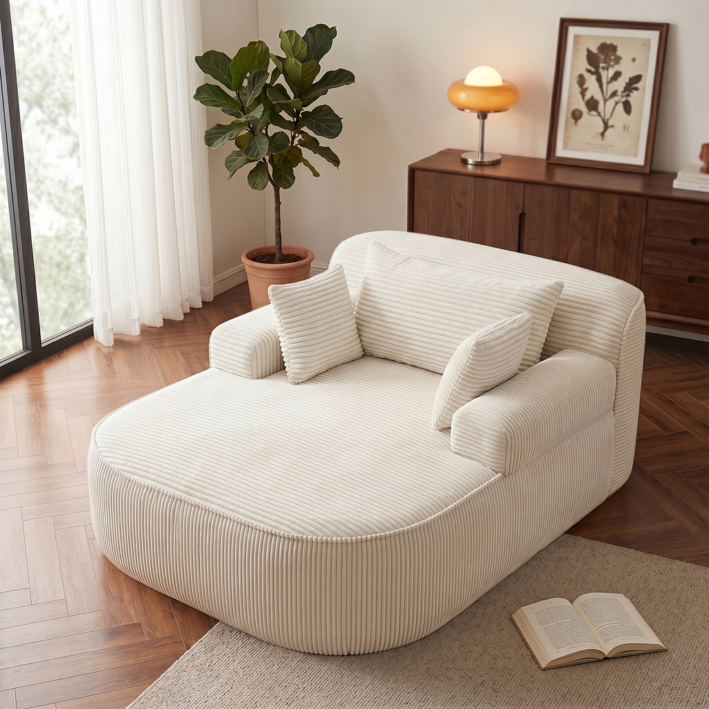 oversized chaise lounge chair indoor boneless couch cloud - Temu