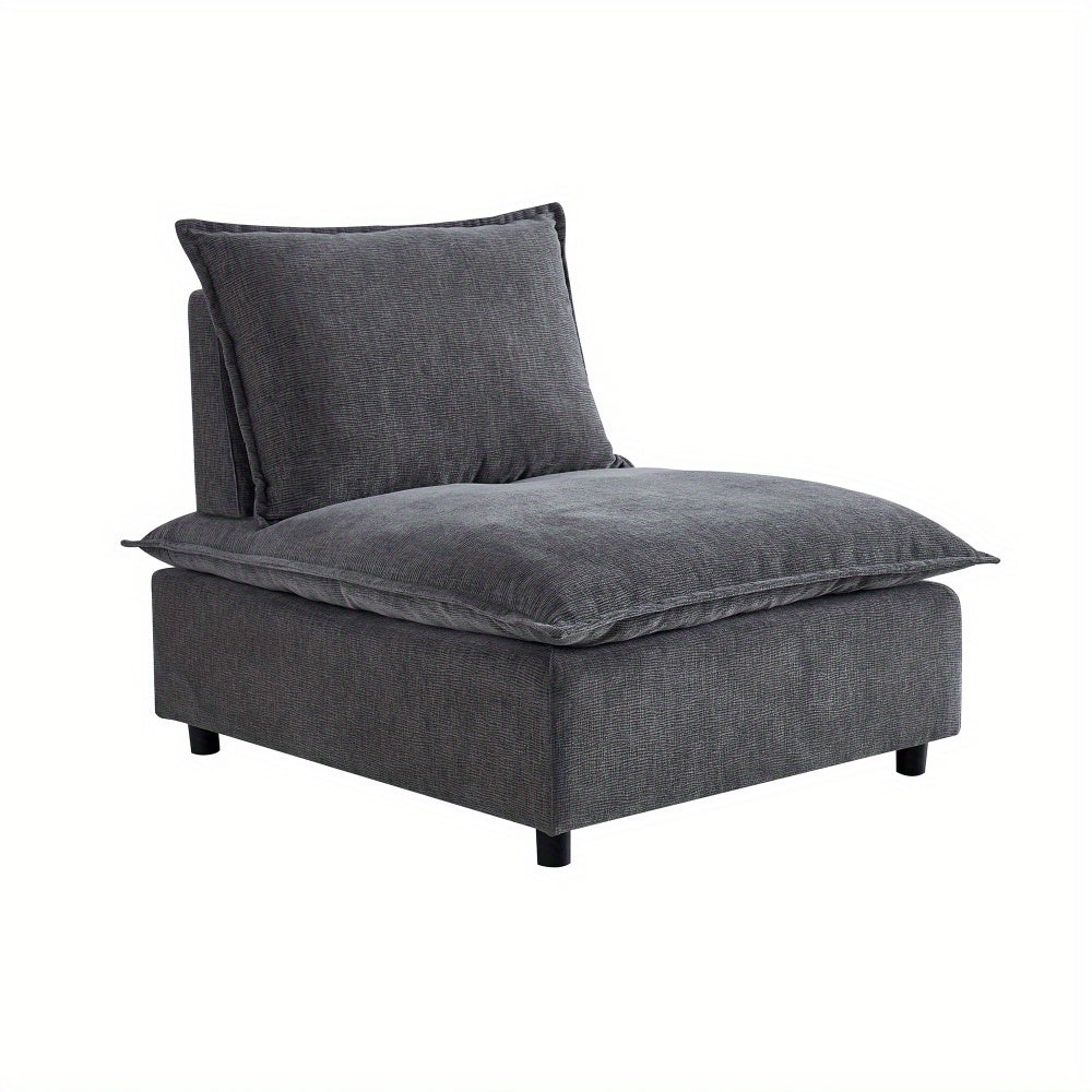 modern upholstered single chair adjustable backrest leisure - Temu