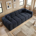 98 4 inch boneless sofa couch 2 pillows extra deep seats - Temu