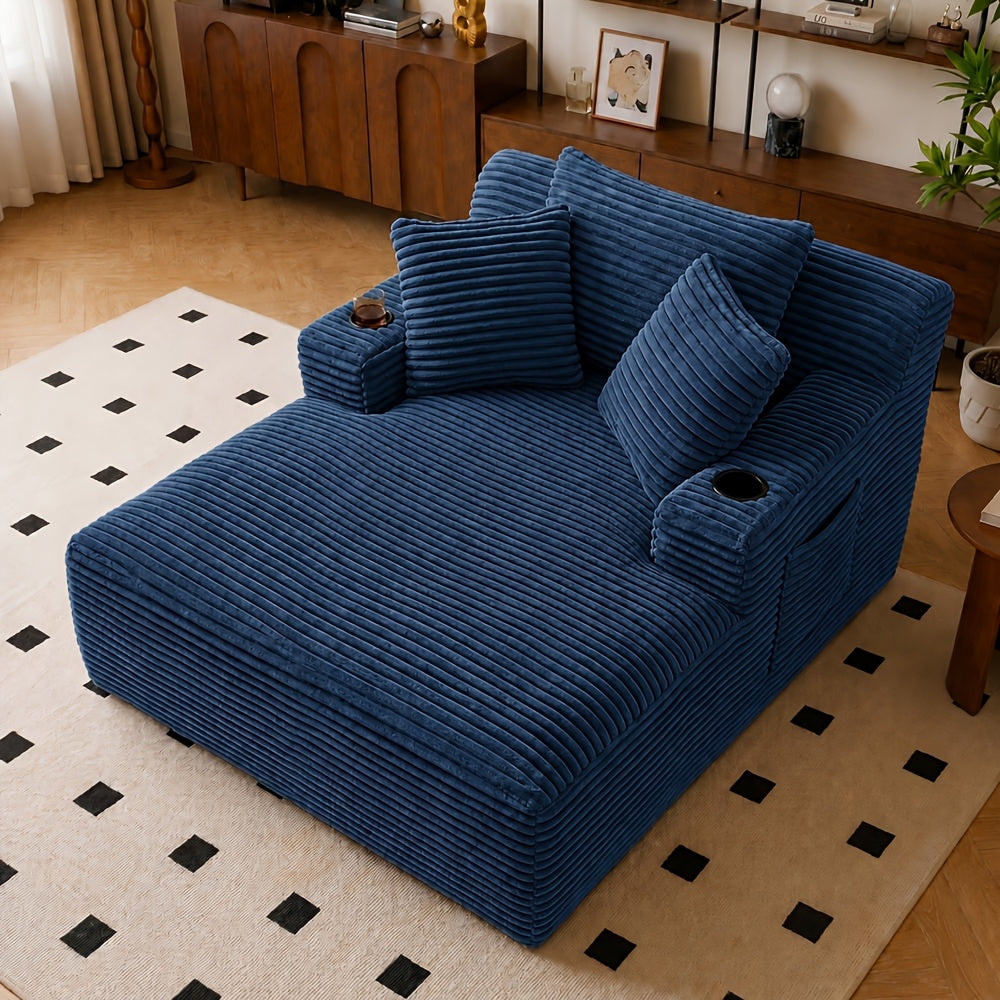 67 oversized cloud corduroy boneless chaise lounge cup - Temu
