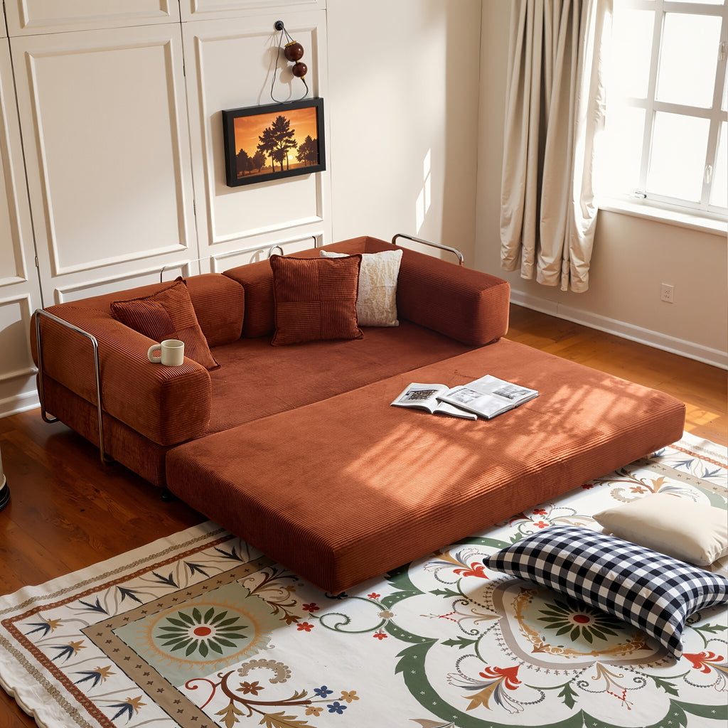 boneless sofa bed modern cloud couch folding sofa bed - Temu