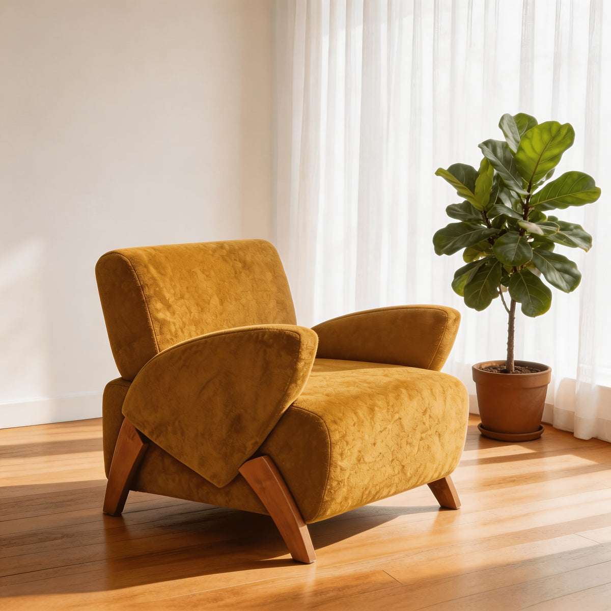 28 15 velvet accent chair modern lounge chair birch legs - Temu