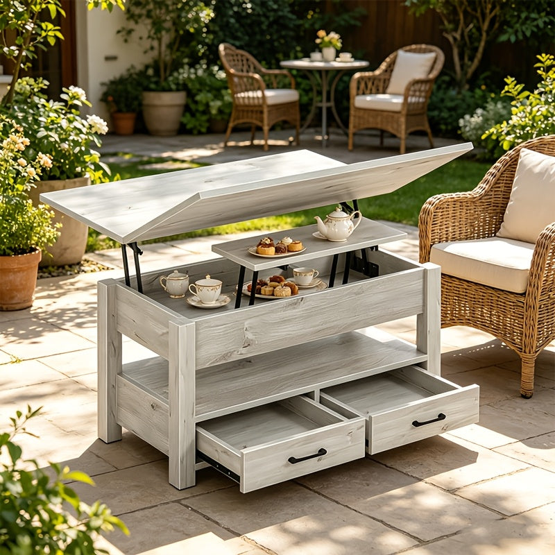 lift top coffee table multifunctional convertible coffee - Temu