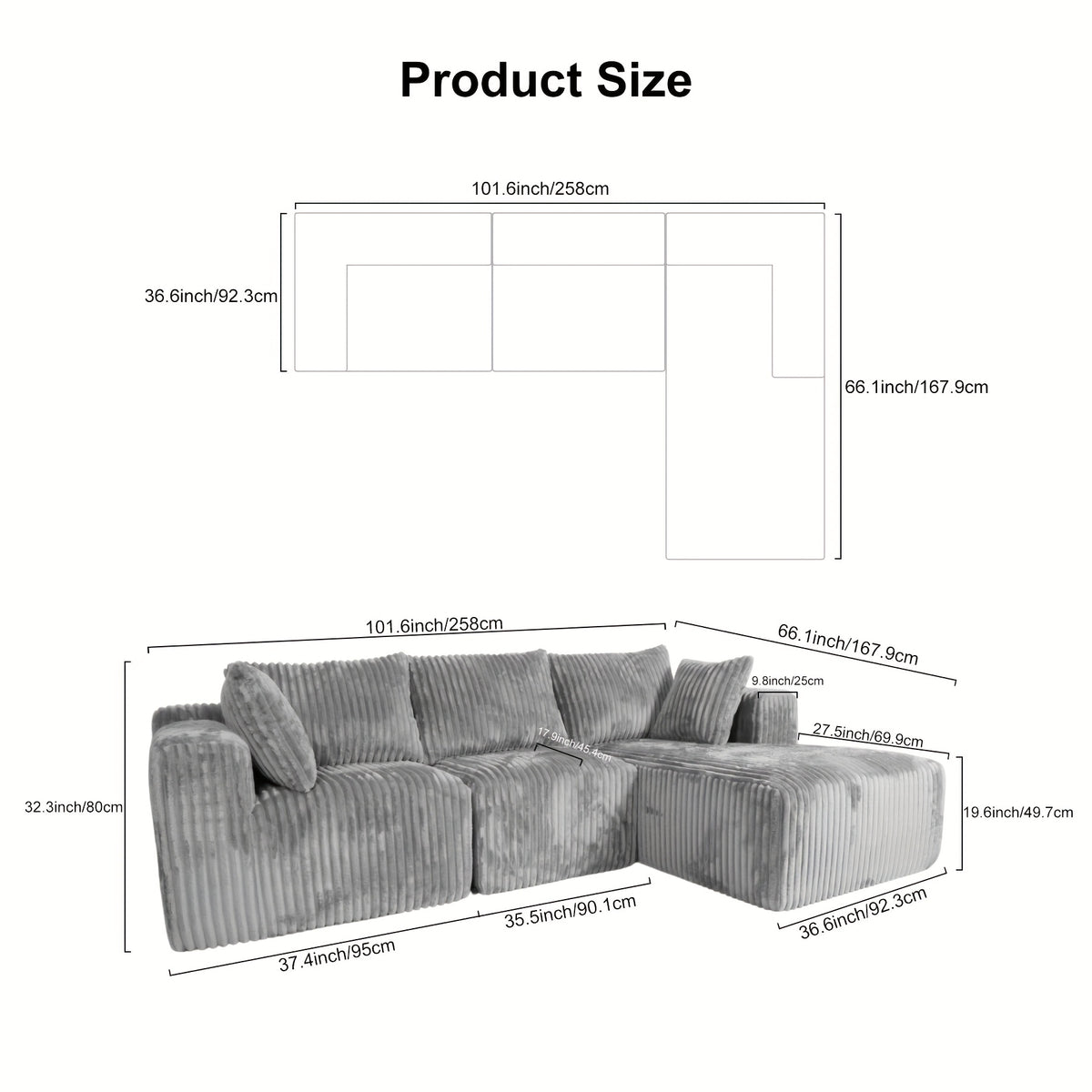102 modular sectional sofa couch cloud couch l shape chaise - Temu