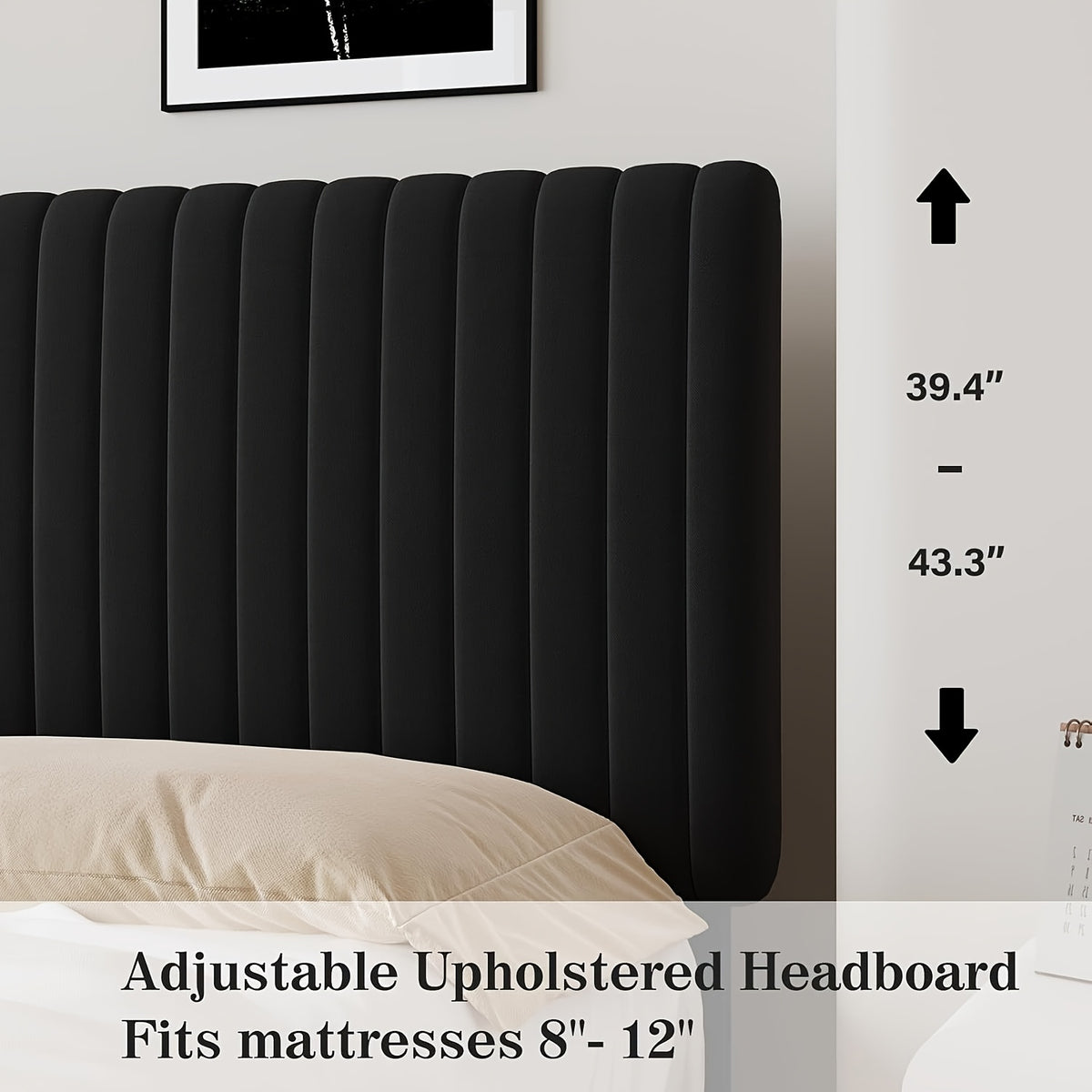 twin full queen king size bed frame velvet upholstered - Temu