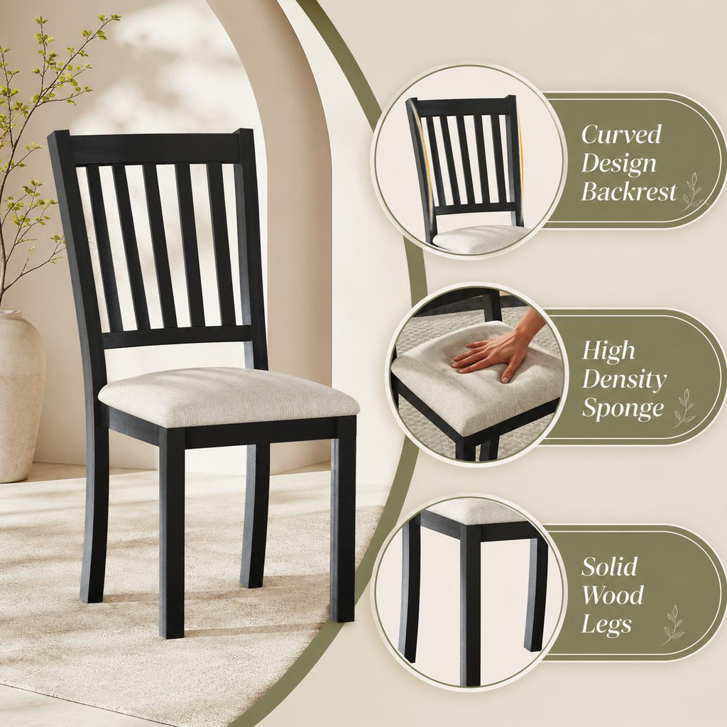 grain farmhouse dining table set soft - Temu