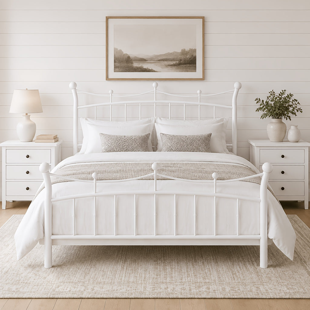 european country style   bed frame retro curved - Temu