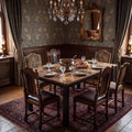 industrial dining table 4 6 people large kitchen table - Temu