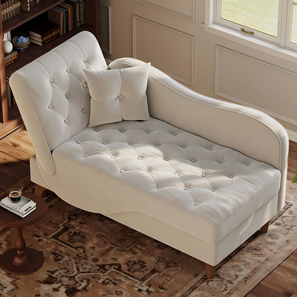 chaise lounge chair indoor storage adjustable armrest - Temu