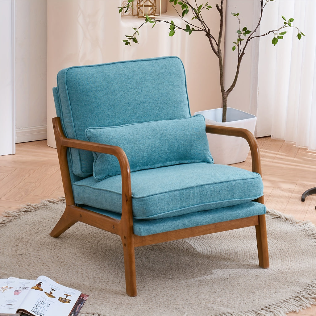 comfy accent chair   century modern lounge armchair - Temu