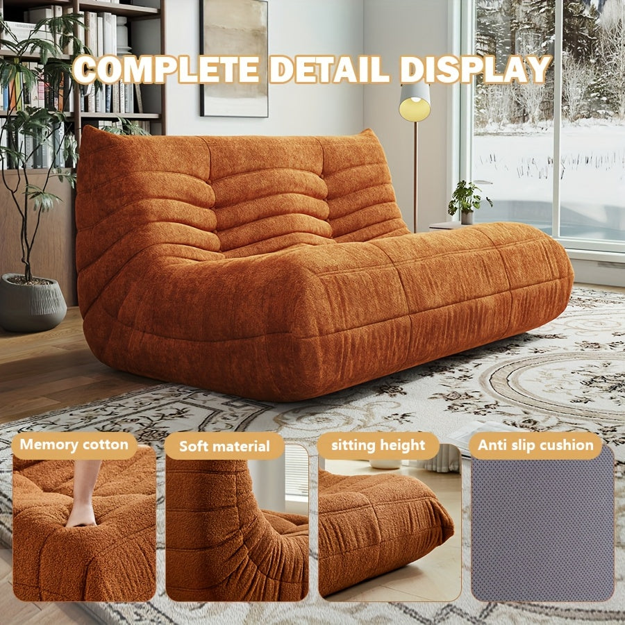 large double seat lazy sofa essential leisure chair home - Temu