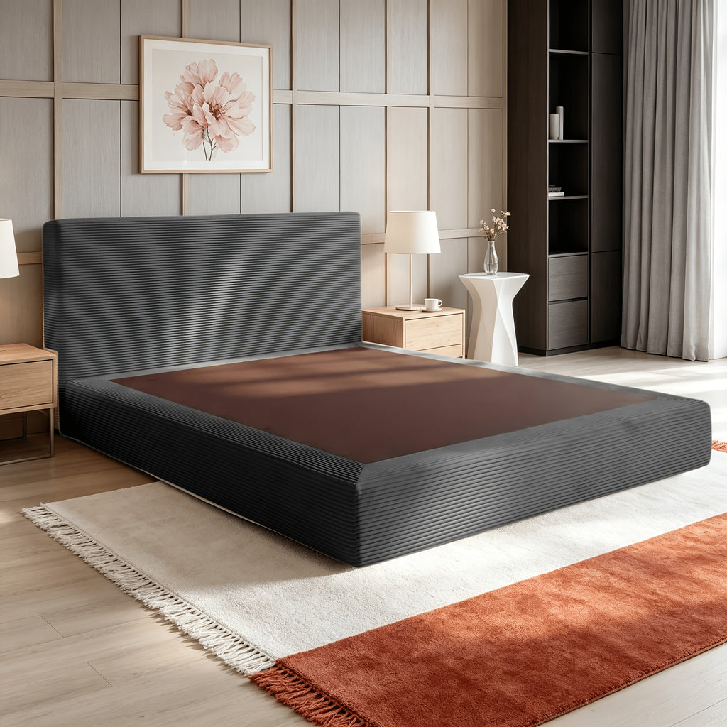 queen size oversized compression sofa bed frame headboard - Temu