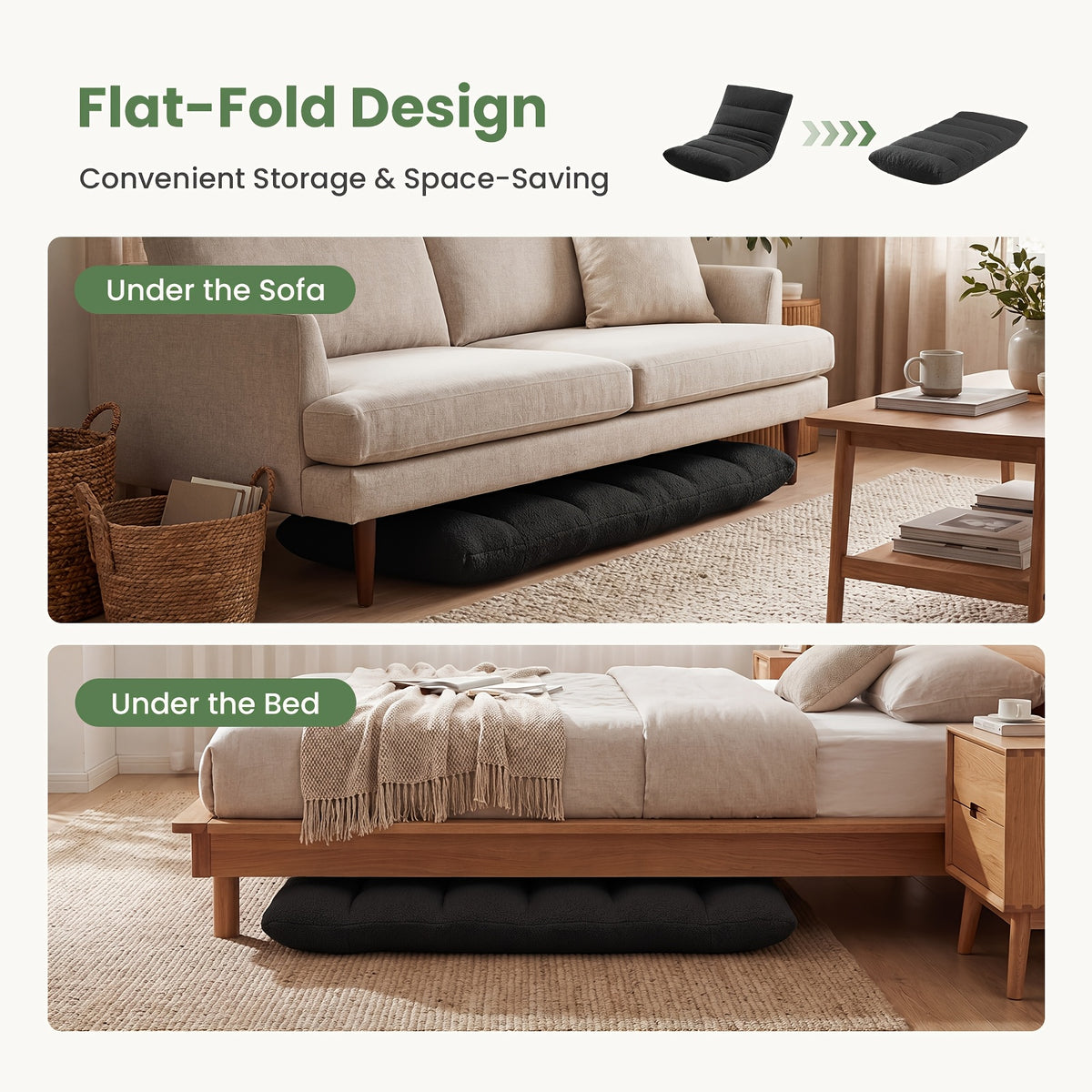 comfortable 14 position folding floor chair padded gaming - Temu