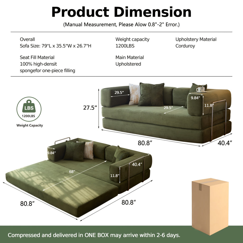 boneless sofa bed modern cloud couch folding sofa bed - Temu