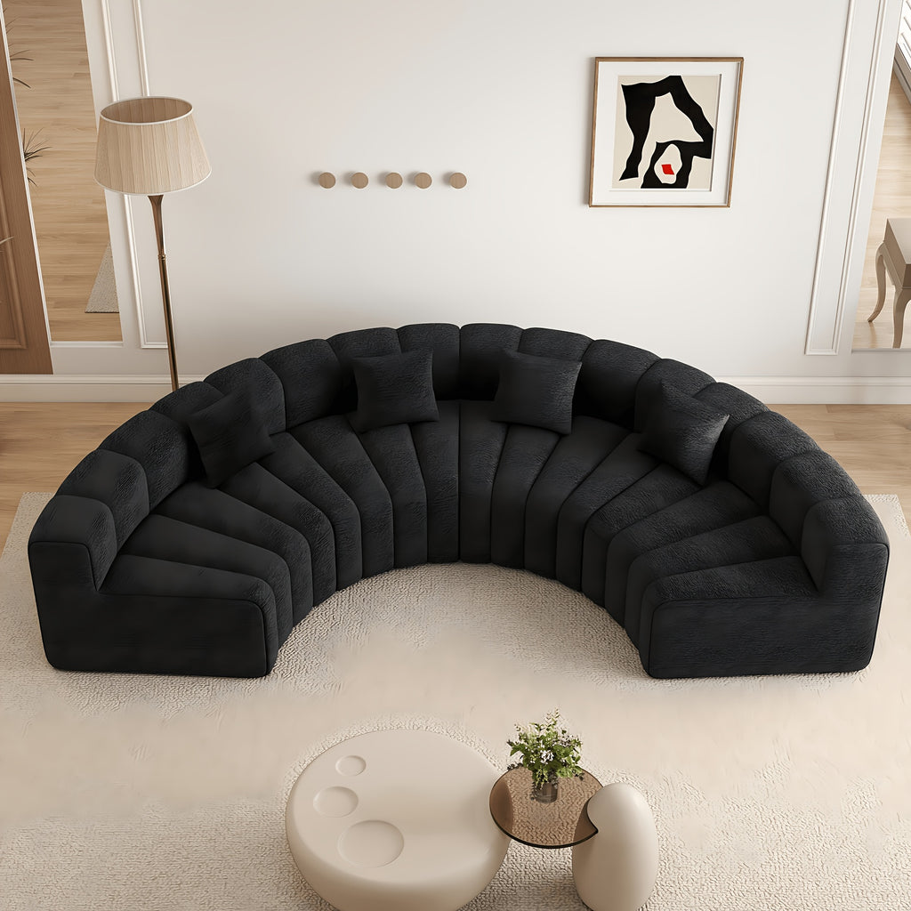 luxury modular sectional sofa foam cushioning chaise lounge - Temu