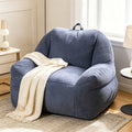 large bean bag chair sofa memory foam filler lounger - Temu