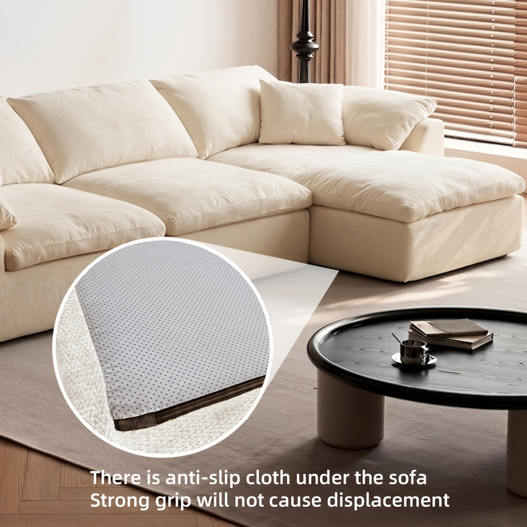 cloud shaped l shaped sofa living room frameless comfortable - Temu
