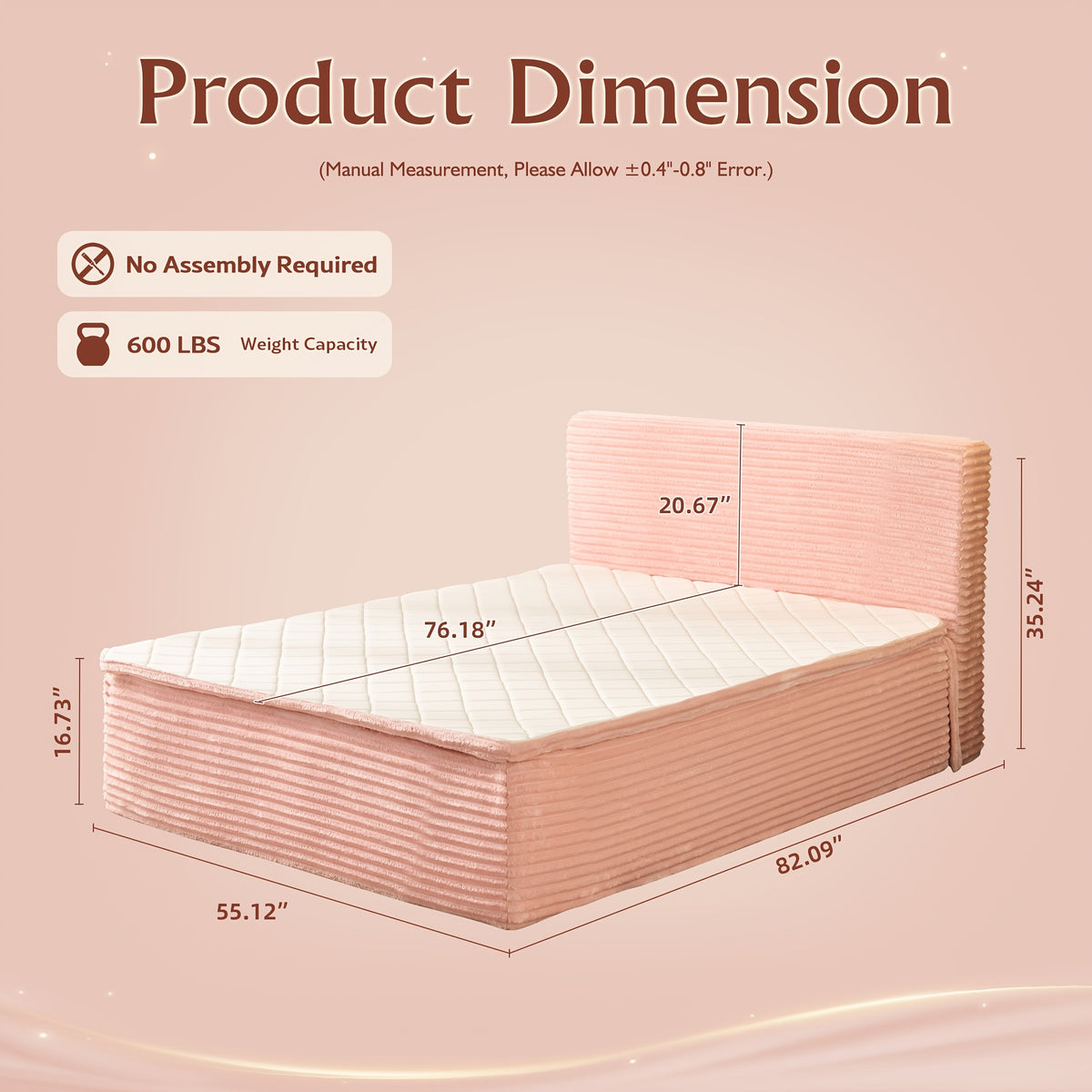 oversized compression sofa bed comfortable plush fabric - Temu