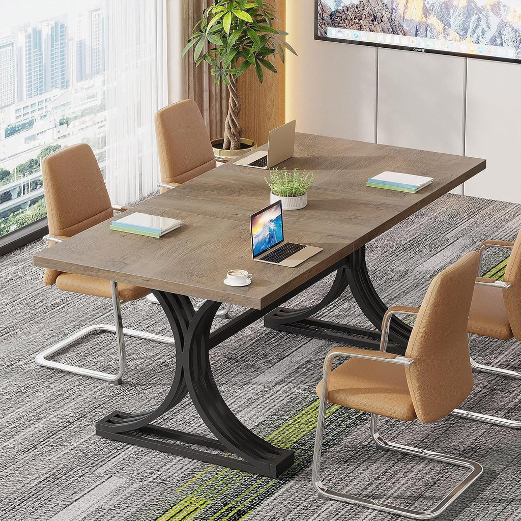 63 inch rectangular dining table 4 6 kitchen tables modern - Temu