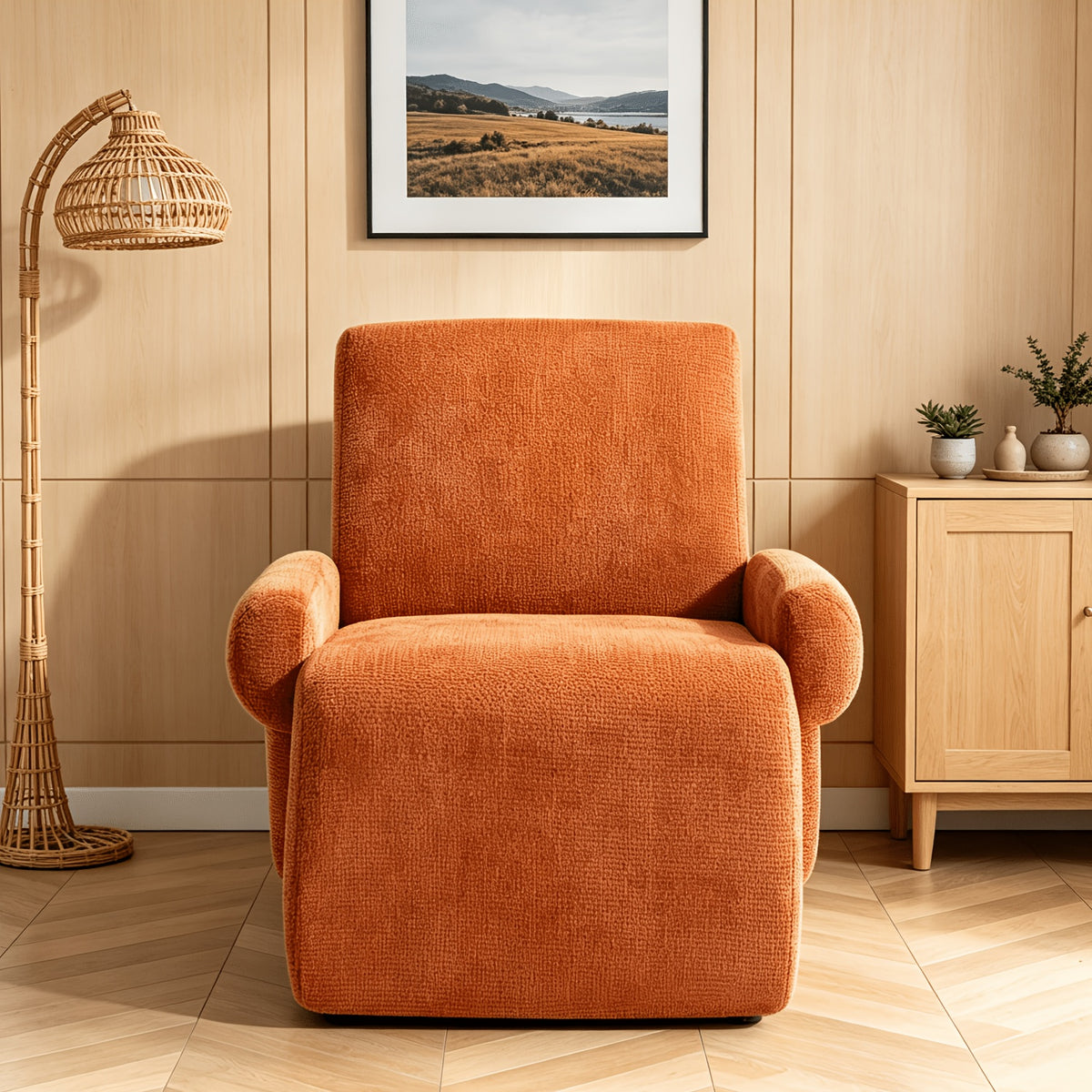 upholstered accent chair 31 5 corduroy armchair rounded - Temu