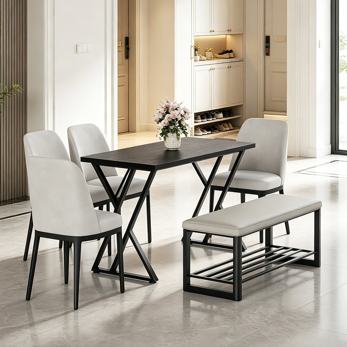 rectangle dining table 4   table sturdy top - Temu