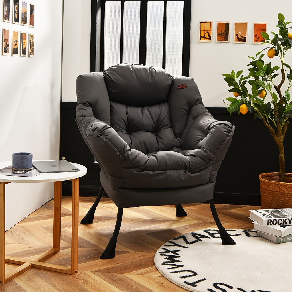 modern polyester fabric   single sofa chair - Temu