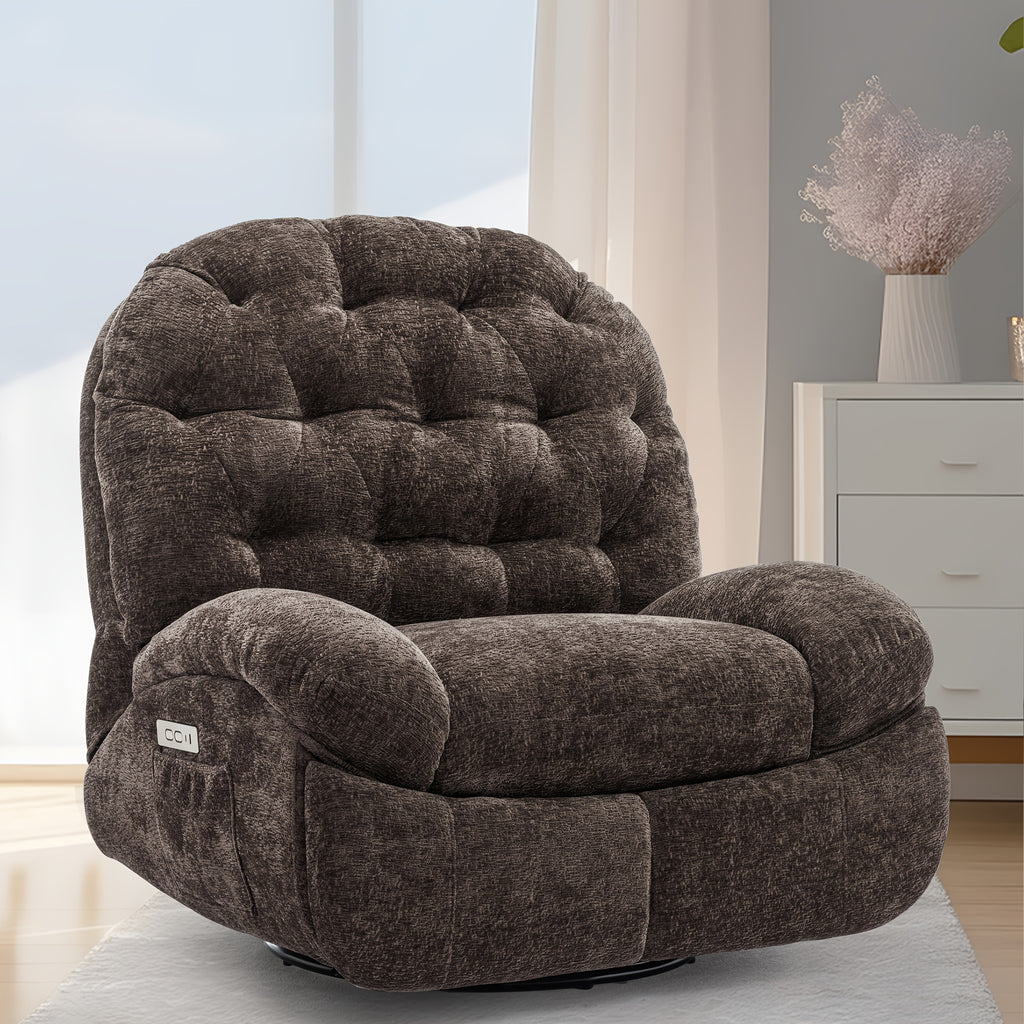 single rocking chair living room recliner chair usb type c - Temu