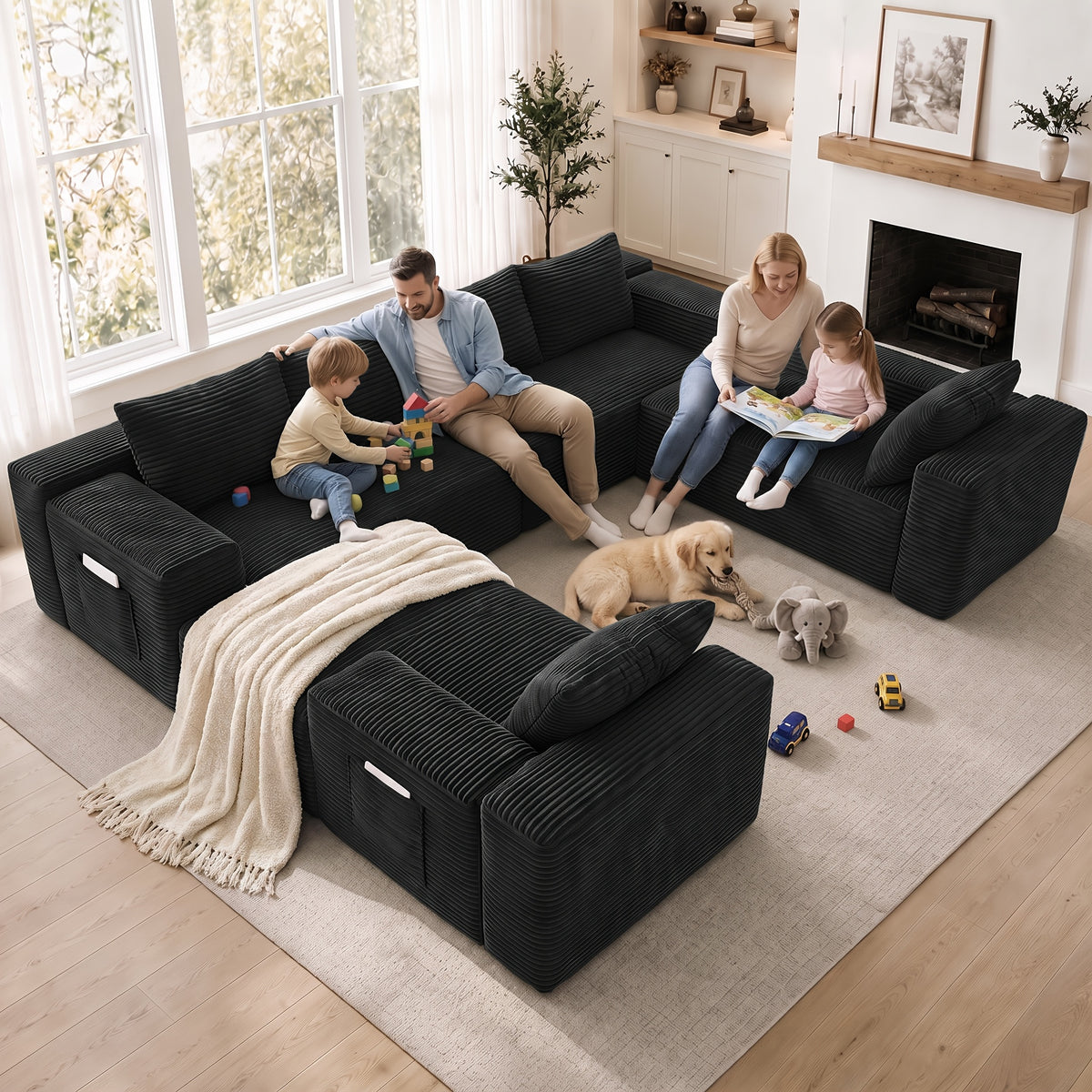 121 u shaped modular sectional sofa suitable holiday - Temu