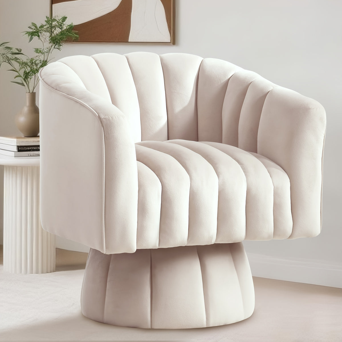 rotating decorative chair 360 swivel   chair   - Temu