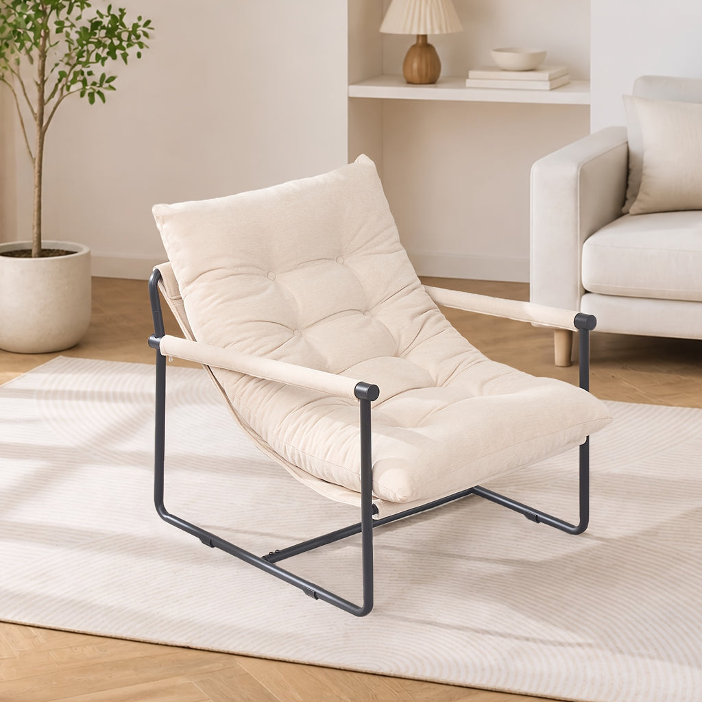 modern accent chair   room chair metal frame - Temu