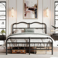 bed frame headboard footboard vintage style steel - Temu