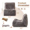 foldable single seater sofa chair suitable   teens foam - Temu