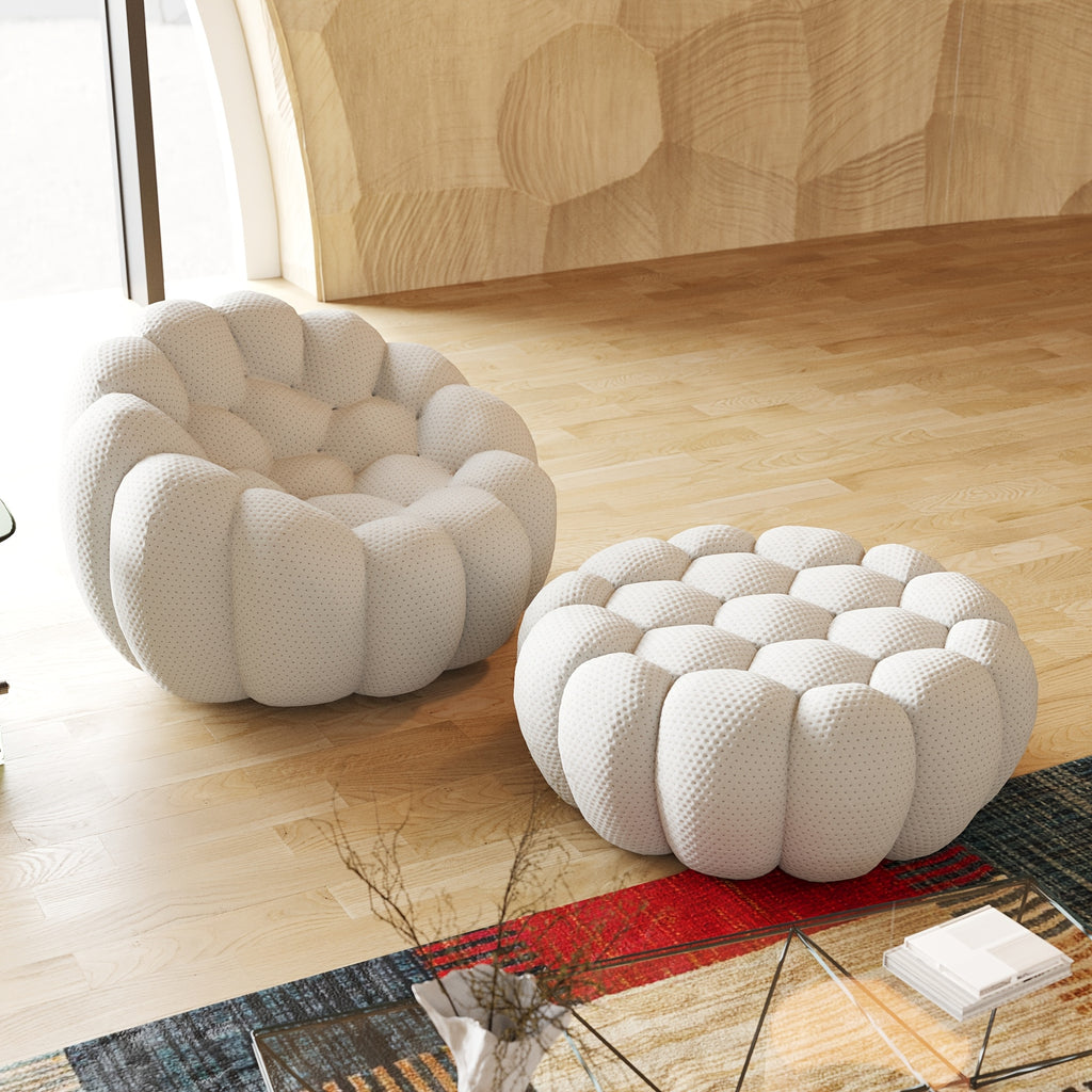 oversized   3d textile material upholstered bean - Temu