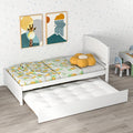 twin sized daybed a pull trundle made solid wood featuring - Temu