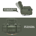 corduroy manual recliner chair high back plush single - Temu